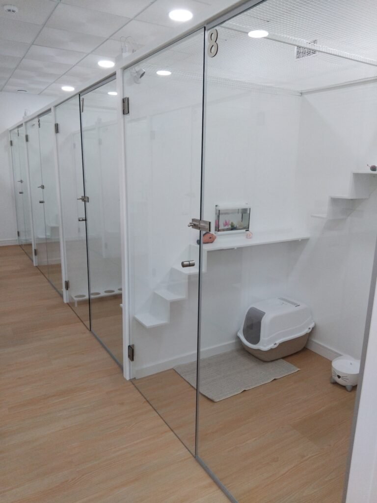 Instalações dos quartos do Miau Boutique Hotel