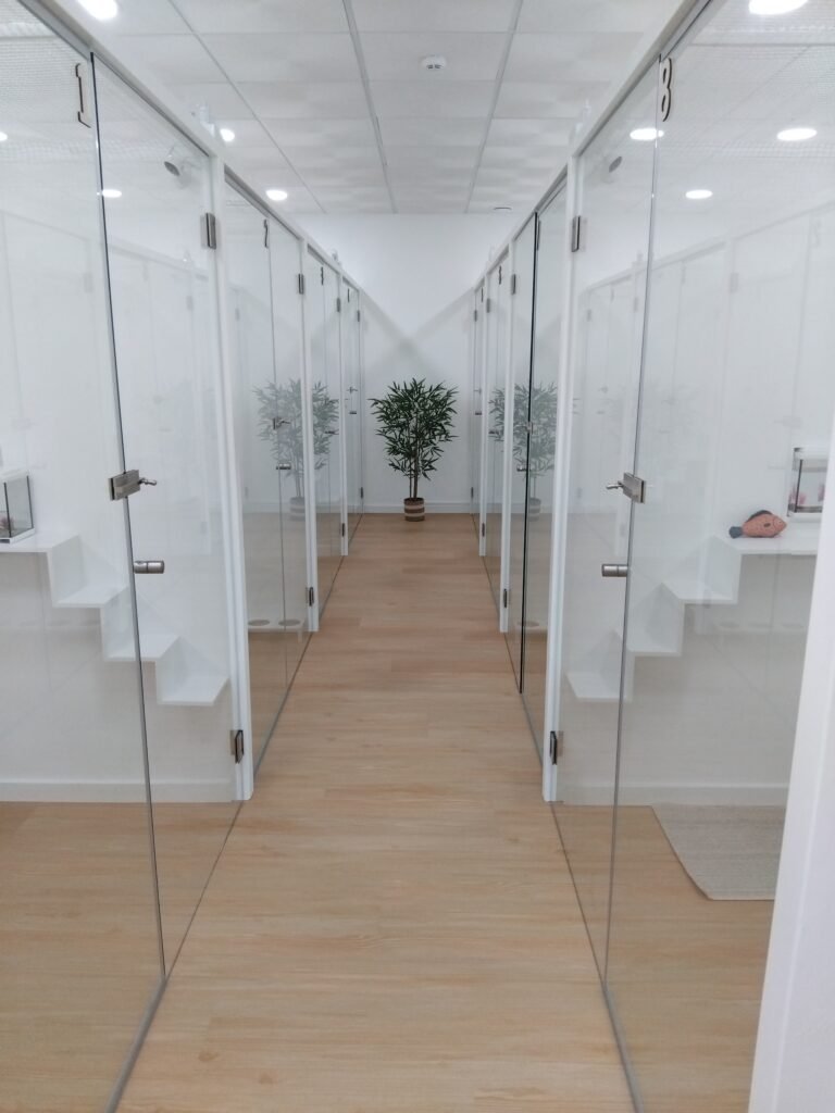 Instalações dos quartos do Miau Boutique Hotel